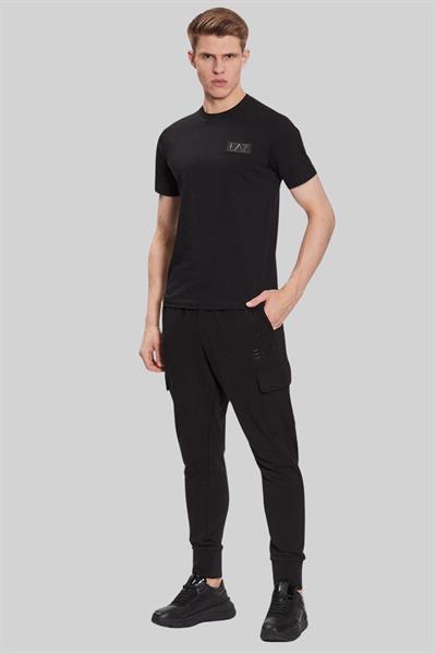 Emporio Armani Fermuarlı T-Shirt Siyah
