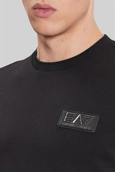 Emporio Armani Fermuarlı T-Shirt Siyah