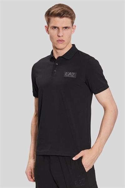 Emporio Armani Polo Yaka T-Shirt Siyah