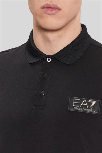 Emporio Armani Polo Yaka T-Shirt Siyah