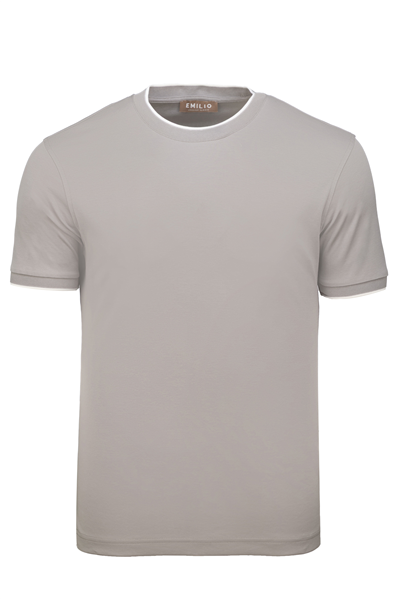 Erkek Bisiklet Yaka T-Shirt 1 Renk