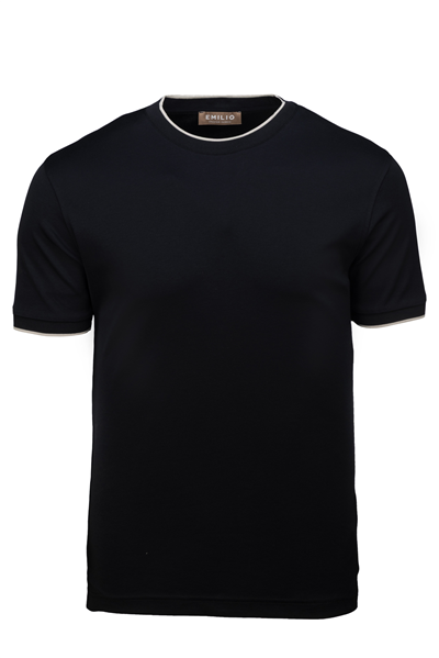 Erkek Bisiklet Yaka T-Shirt 1 Renk