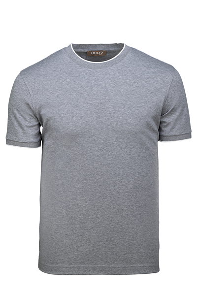 Erkek Bisiklet Yaka T-Shirt 1 Renk