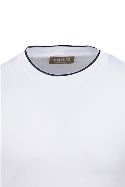 Erkek Bisiklet Yaka T-Shirt 1 Renk