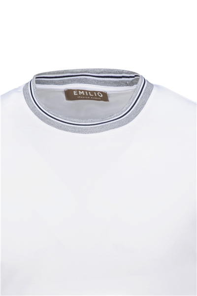 Erkek Bisiklet Yaka T-Shirt 3 Renk