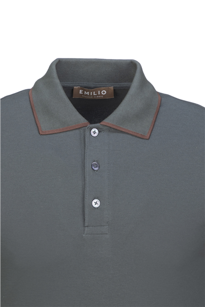 Erkek Çerçeve Polo Yaka T-Shirt