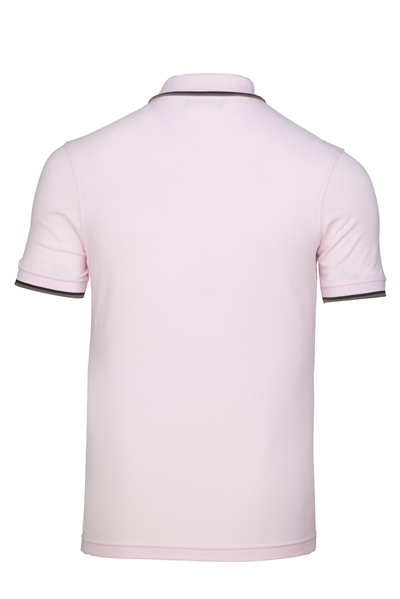 Erkek Çift Çizgili Kol Bantlı Polo Yaka T-Shirt