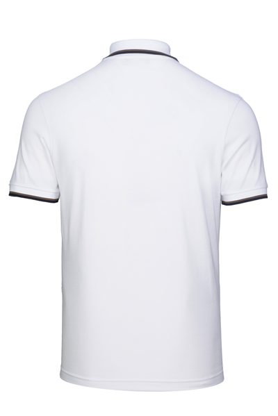 Erkek Çift Çizgili Kol Bantlı Polo Yaka T-Shirt