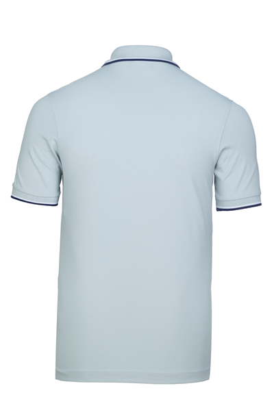 Erkek Çift Çizgili Kol Bantlı Polo Yaka T-Shirt
