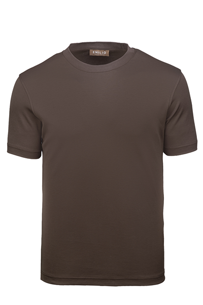 Erkek kol Bantlı Bisiklet Yaka T-Shirt