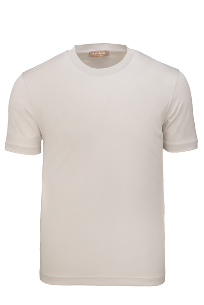 Erkek kol Bantlı Bisiklet Yaka T-Shirt