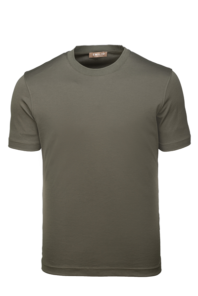 Erkek kol Bantlı Bisiklet Yaka T-Shirt