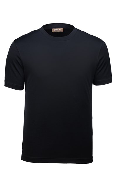 Erkek kol Bantlı Bisiklet Yaka T-Shirt
