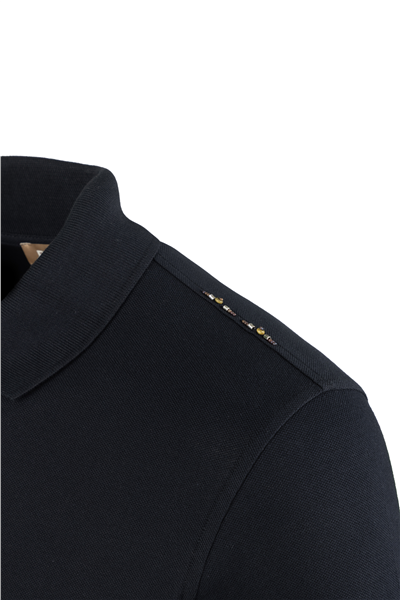 Erkek Kol Bantlı Boncuk İşleme Polo Yaka Erkek T-Shirt