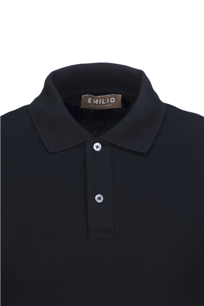 Erkek Kol Bantlı Boncuk İşleme Polo Yaka Erkek T-Shirt