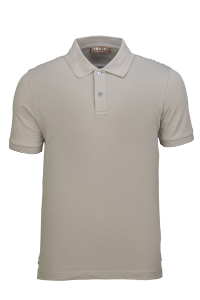 Erkek Kol Bantlı Boncuk İşleme Polo Yaka Erkek T-Shirt