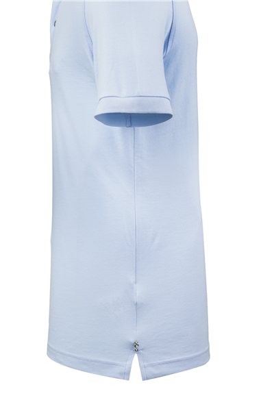 Erkek Kol Bantlı Boncuk İşleme Polo Yaka Erkek T-Shirt