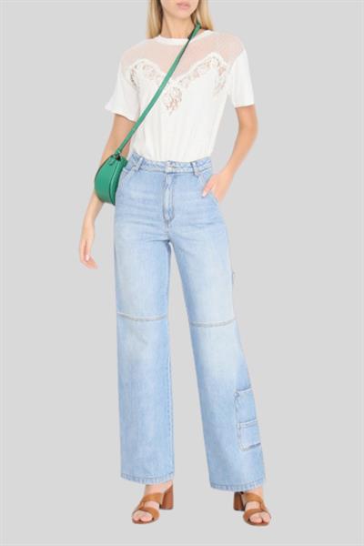 Ermanno Firenze Kadın Tişört Beyaz