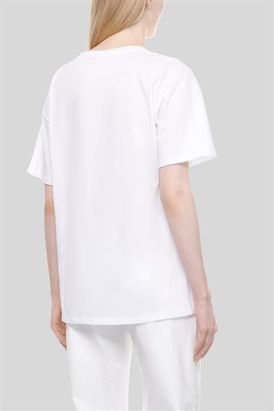 Ermanno Firenze Kadın Tişört Beyaz