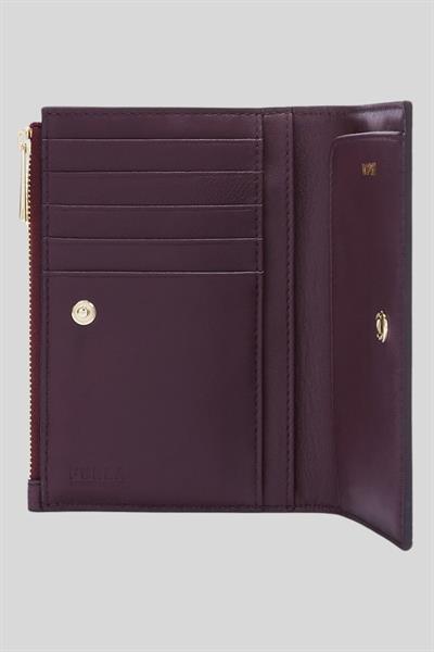 Furla Camelia Deri Kartlık Mor
