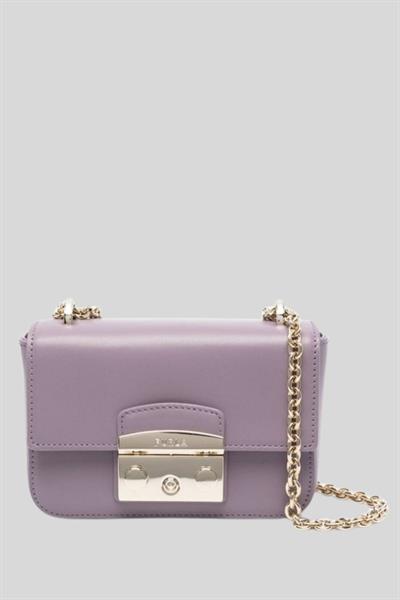 Furla Kadın Deri Omuz Çantası LİLA