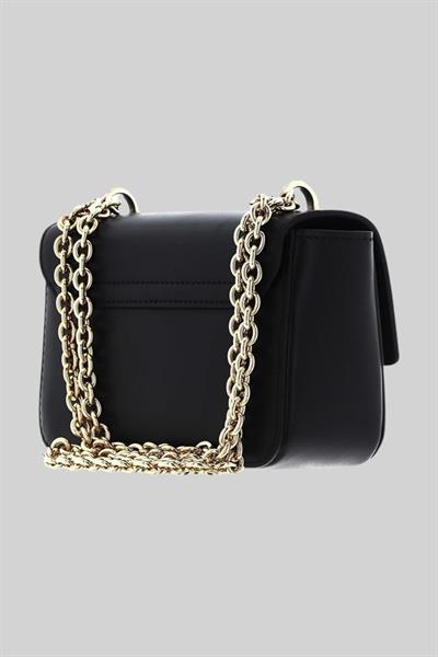 Furla Kadın Deri Omuz Çantası Siyah