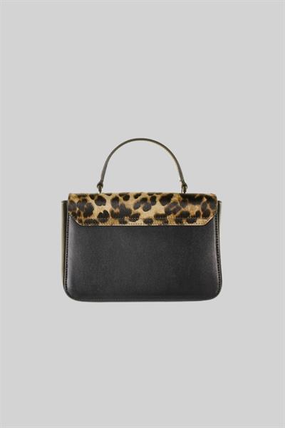 Furla Leopar Desenli Kadın El Çantası TONI GREIGE-NERO