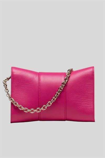 Furla Metropolis Deri Kadın Omuz Çantası Pembe