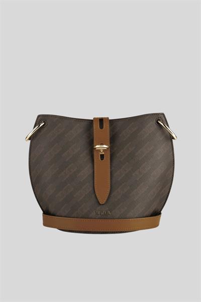 Furla Tonı Caffe Kadın Omuz Çantası Kahverengi