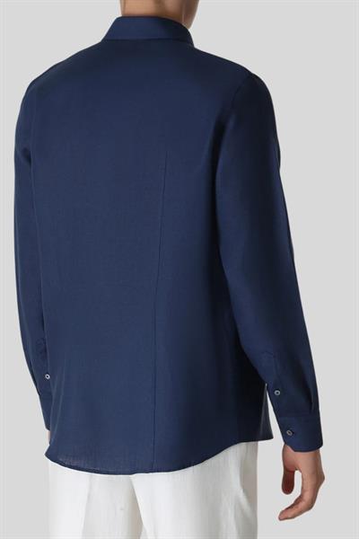Gran Sasso Erkek Gömlek Lacivert
