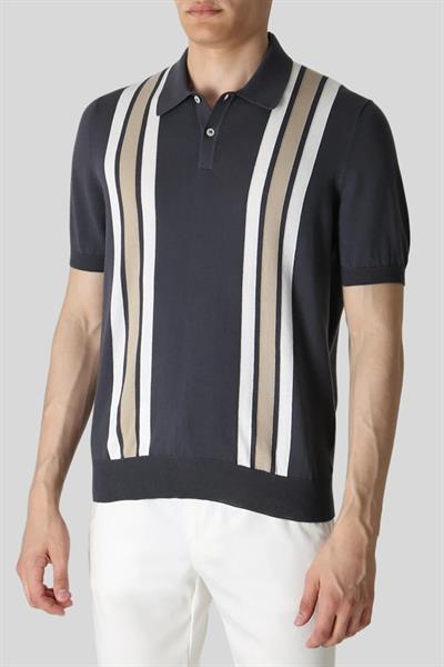 Gran Sasso Erkek Polo T-Shirt Lacivert
