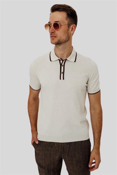 Gran Sasso Erkek T-Shirt Bej