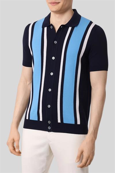 Gran Sasso Erkek T-Shirt Lacivert 405