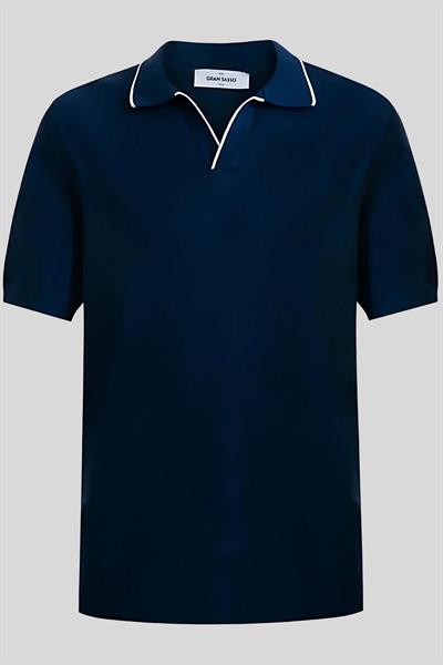 Gran Sasso Erkek T-Shirt Mavi 650