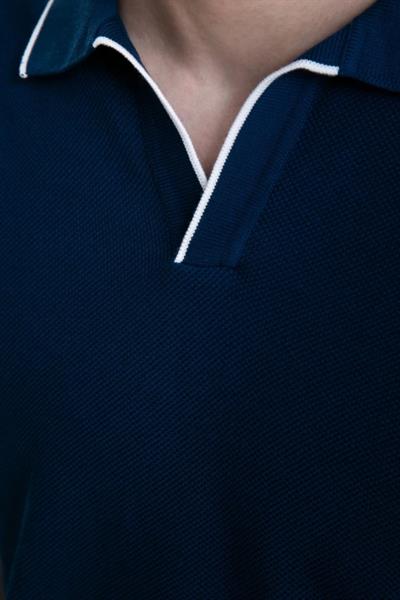 Gran Sasso Erkek T-Shirt Mavi 650