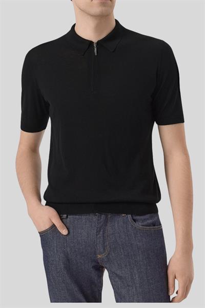 Gran Sasso Erkek T-Shirt Siyah
