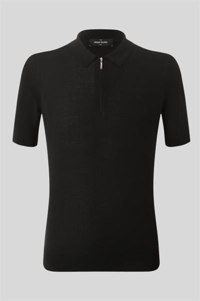 Gran Sasso Erkek T-Shirt Siyah