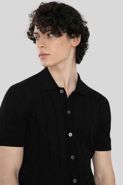 Gran Sasso Erkek T-Shirt Siyah