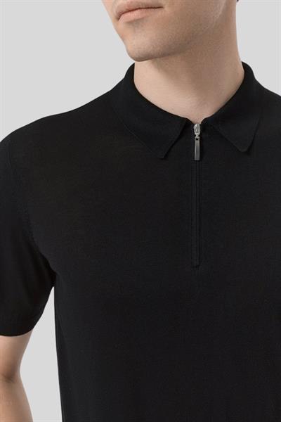 Gran Sasso Erkek T-Shirt Siyah