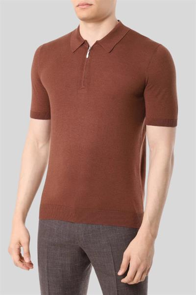 Gran Sasso Erkek T-Shirt Taba