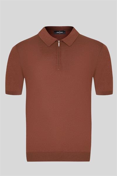 Gran Sasso Erkek T-Shirt Taba