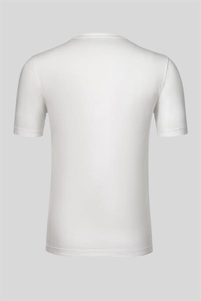 Gran Sasso Erkek Yuvarlak Yaka T-Shirt Beyaz