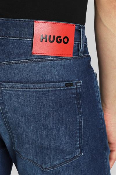 Hugo 734 Erkek Jean Pantolon Lacivert 410