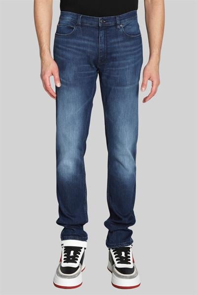 Hugo 734 Erkek Jean Pantolon Lacivert 410