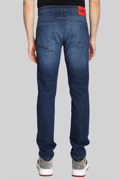 Hugo 734 Erkek Jean Pantolon Lacivert 410