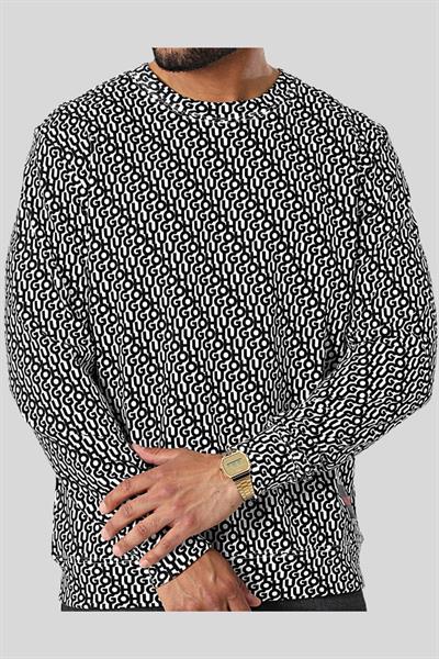 Hugo Bisiklet Yaka Erkek Sweatshirt Çok Renkli