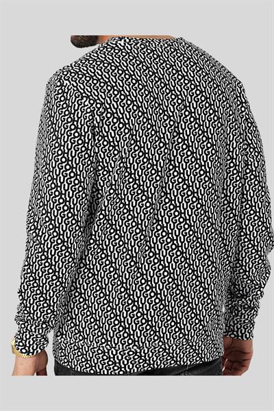 Hugo Bisiklet Yaka Erkek Sweatshirt Çok Renkli