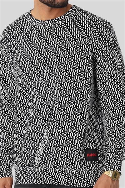 Hugo Bisiklet Yaka Erkek Sweatshirt Çok Renkli