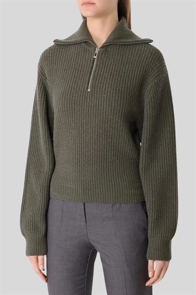 Hugo Boss Balıkçı Yaka Kadın Kazak Haki 305