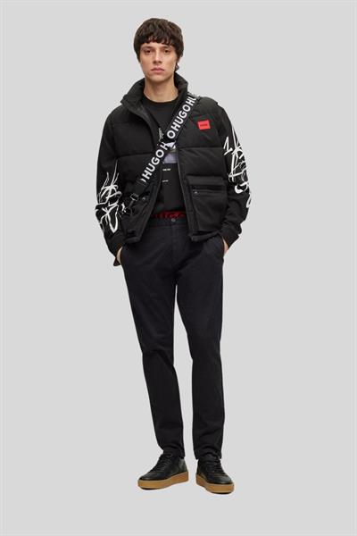 Hugo Boss Bisiklet Yaka Uzun Kol Erkek Sweatshirt Siyah